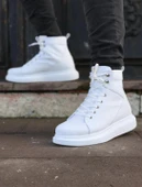 Knack Yüksek Taban Ayakkabı B-080 Beyaz - 2