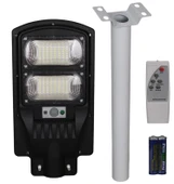 Solar Ledli Kumandalı 200Watt Sokak Lambası thumbnail 2