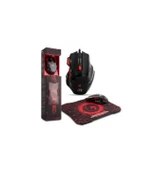 rol Profesyonel Işıklı Gamer Oyuncu Mouse + Mousepad Kaymaz Hassasiyet Kontrollü Gaming PrO - 1
