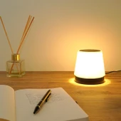 S-link SL-M9002 Usb Destekli Paslanmaz Çelik Beyaz Masa Üstü 12 SMD Ledli Okuma Lambası 40731 - 5