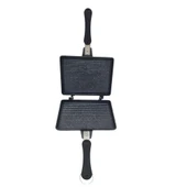 Evita Bio Granit Ocak Üstü El Tost Makinesi Siyah - 4