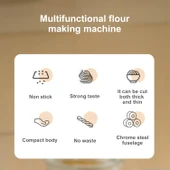 New Life Paslanmaz Çelik Makarna & Erişte Makinesi thumbnail 3