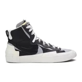 Nike Blazer Mid x Sacai Black Wolf Grey - 1