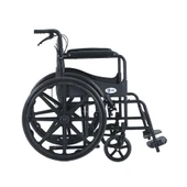 Golfi G099 Refakatçi Frenli Manuel Tekerlekli Sandalye thumbnail 2
