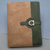 pilelistore Termo Deri Defter Koyu Taba thumbnail 1