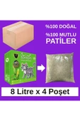 Mısır Koçanı Granülü Topaklaşan Doğal Kedi Kumu 8 Lt x 4 ADET thumbnail 2
