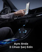 UGREEN 30W 3 Portlu Araç İçi Şarj Cihazı Çakmaklık Adaptörü, 45843 thumbnail 5