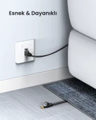 UGREEN CAT6 Flat Ethernet Kablosu, 3 Metre, Siyah, 50175 thumbnail 6