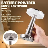 Monalisa Home Masa Üstü Şarjlı Abajur Lamba, Masaüstü, Led Sistemli - 3