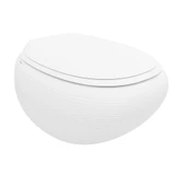 Bocchi Strata Asma Rimless Klozet Mat Beyaz Kapak Dahil 1412-002-0128 thumbnail 1