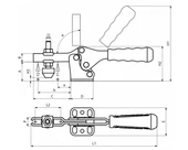 100-4 Yatay Tabanlı Yatay Bağlantı Elemanı 23632 - 2