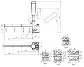 200-5-P1 Yatay Tabanlı Lamalı Dikey Bağlantı Elemanı 23716 - 2