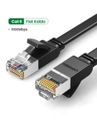 UGREEN CAT6 Flat Ethernet Kablosu, 3 Metre, Siyah, 50175 thumbnail 2