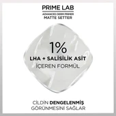 Loreal Paris Prime Lab 24H Matte Setter Matlaştırıcı Salisilik Asit İçeren Primer Makyaj Bazı 30 ml - 4
