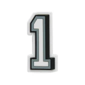 Jibbitz B W Number 1 J03005 - 4