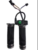 E-Bike Vitesli Gaz Kolu 211 Yeşil Düğme 3 Işık thumbnail 4