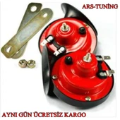 Her Araca Uygun Çiftli Da Dat Korna 12V Salyangoz Korna - 2