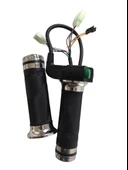 E-Bike Vitesli Gaz Kolu 232 Yeşil Düğme 3 Işık thumbnail 5