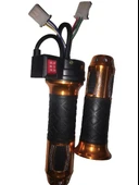 E-BİKE GAZ KOLU 875 KOMPLE 3 VİTES ALİMİNYUM ELCİKLİ SARI thumbnail 1