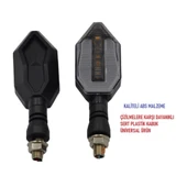 Üniversal Led Sinyal Lambası Takım ( Sağ-Sol Göstergeli ) 2 Modlu - 7