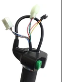 E-Bike Vitesli Gaz Kolu 232 Yeşil Düğme 3 Işık thumbnail 2