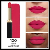 Loreal Paris Color Riche Intense Volume - Mat Ruj No: 100 - 3