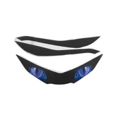 Honda PCX Far Stiker+Far Kaşı 2018-2019-2020 Uyumlu Mavi thumbnail 1