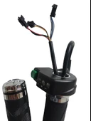 E-Bike Vitesli Gaz Kolu 211 Yeşil Düğme 3 Işık thumbnail 2