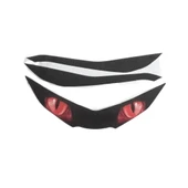 Honda PCX Far Stiker+Far Kaşı 2018-2019-2020 Uyumlu Kırmızı thumbnail 1