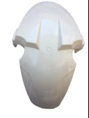 E-Bike Ön Çamurluk Dar Elektrikli Bisiklet Ön Çamurluk Beyaz thumbnail 3