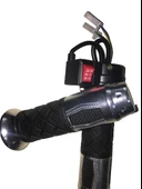 E-BİKE GAZ KOLU 875 KOMPLE 3 VİTES ALİMİNYUM ELCİKLİ GRİ thumbnail 1