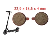 E-Scooter Fren Balatası Disk Tipi – 22,9×18,6×4 mm Elektrikli Scooter Uyumlu thumbnail 2