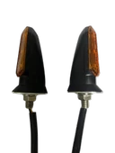 Carub Motosiklet Sinyal Lamba Üniversal 12V Sarı Cam Sarı Led 2'Li - 3