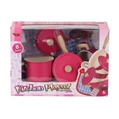 1818-6A Emaye Tencere 8 Parça -Vardem Oyuncak - 1