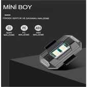 Mini Kablosuz Çakar Lamba Kablosuz 7 Renk Çakarlı Lamba LED Araba Motosiklet Bisiklet Drone thumbnail 2