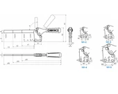 101-4-P1 Yatay Tabanlı Lamalı Yatay Bağlantı Elemanı 23685 - 3