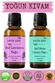 Antik Şifa Lavanta Yağı Ve Nane Yağı (10ML 10ML) -%100 Saf Uçucu Yağlar - 1