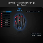 Aula S18 6400 DPI 1000Hz Siyah Kablolu Gaming Mouse - 3