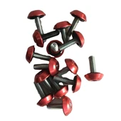 Motosiklet Siyah Kaporta Vidası Siperlik Vidası 5 mm 5 AD thumbnail 2