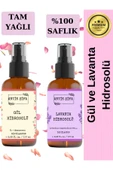 Antik Şifa %100 Doğal Gül Suyu Ve Lavanta Suyu - 2li Hidrosol Seti (2x100ml) thumbnail 1