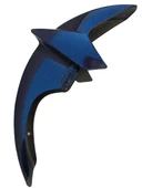 Ybr K Ön Çamurluk Karbon Kaplama Mavi thumbnail 2