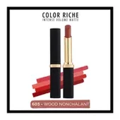 Loreal Paris Color Riche Intense Volume Matte Ruj - 603 Wood Nonchalant thumbnail 2
