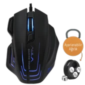 Aula S18 6400 DPI 1000Hz Siyah Kablolu Gaming Mouse - 2