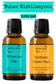 Antik Şifa Biberiye Yağı ve Portakal Kabuğu Uçucu Yağı (10ml + 10 ml)- %100 Saf Seyreltilmemiş thumbnail 1