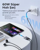 UGREEN USB-C 3.5mm Kulaklık Jakı Ses Adaptörü ve Şarj Cihazı DAC Tip C - Aux Kulaklık Ayırıcı, 60164 - 4