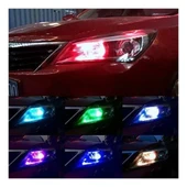 12 Led Rgb T10 Kumandalı Çakarlı Park Ampülü Carub thumbnail 5