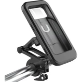 Carub Portatif Universal Motosiklet Bisiklet Su Geçirmez Telefon Tutucu thumbnail 6
