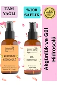 Antik Şifa Akgünlük Suyu ve Gül Suyu (100ml+100ml) - Doğal Ak günlük, Sığla ve Gül Hidrosolü thumbnail 1