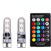 12 Led Rgb T10 Kumandalı Çakarlı Park Ampülü Carub thumbnail 1