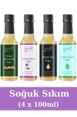Antik Şifa Bamya Tohumu Yağı, Kabak Çekirdeği Yağı, çörek otu yağı, Keten Tohumu Yağı (4x100ml) - Soğuk Sıkım - 2